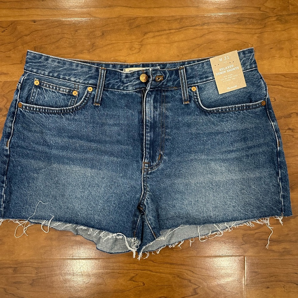 Madewell Jean shorts!